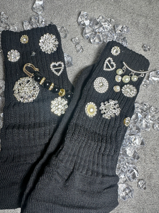 black or white socks